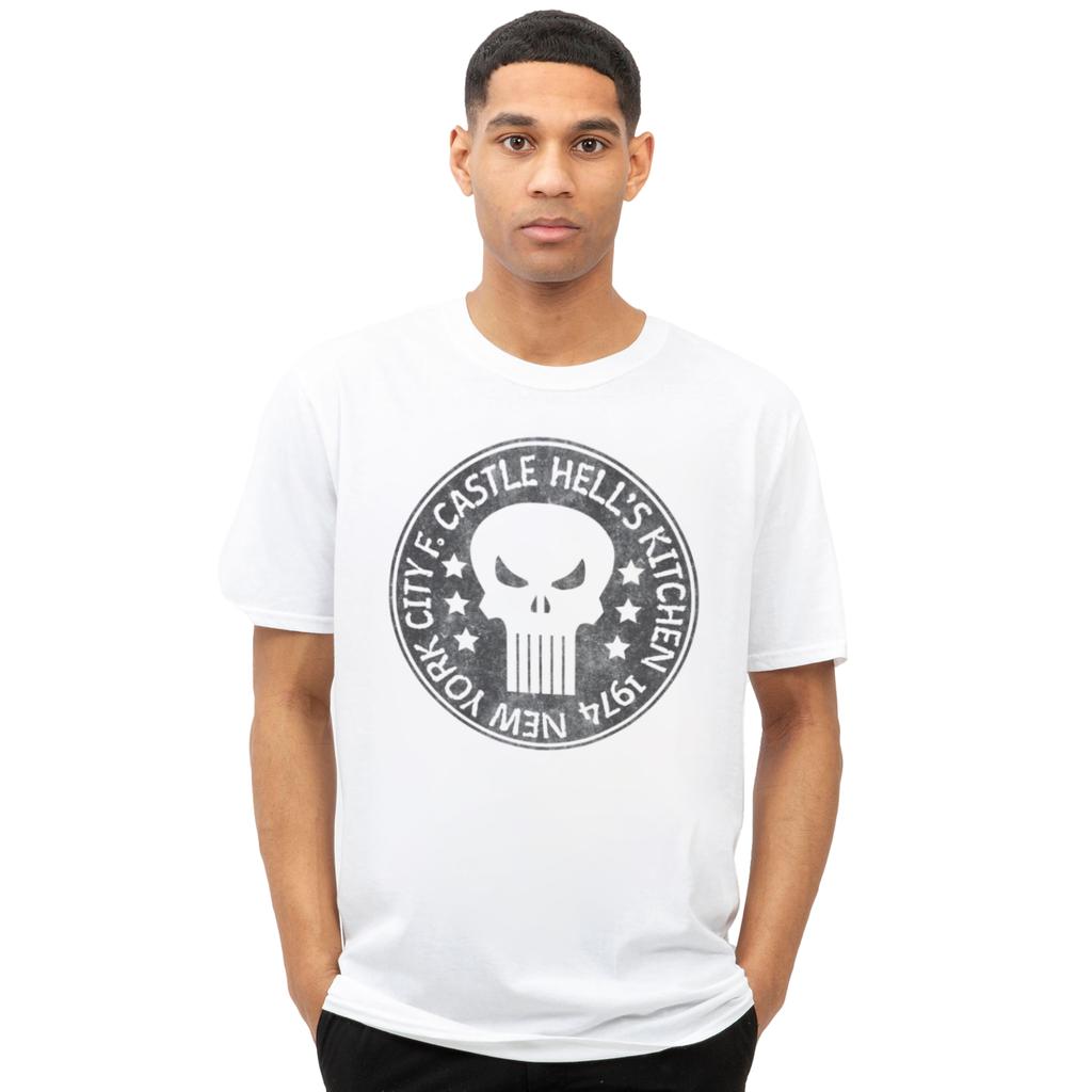 The Punisher Mens Castle T-Shirt