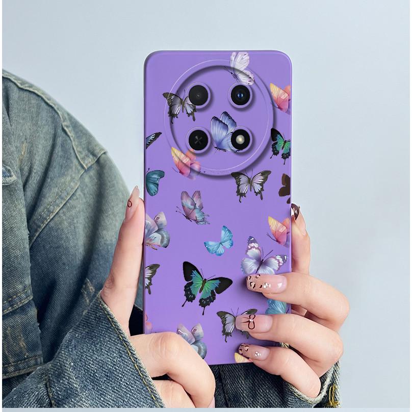 Für Huawei Nova 12i 4G Handyhülle Abdeckung Weiches Silikon Süß Bemalte Schale Cartoon Funda Süß Bedruckte Schutzhülle Coque