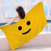 S-Smile Anime Beach Swimming Towel Soft Absorbent Washcloth Children's Gifts for Kids Travel Camping Gym
