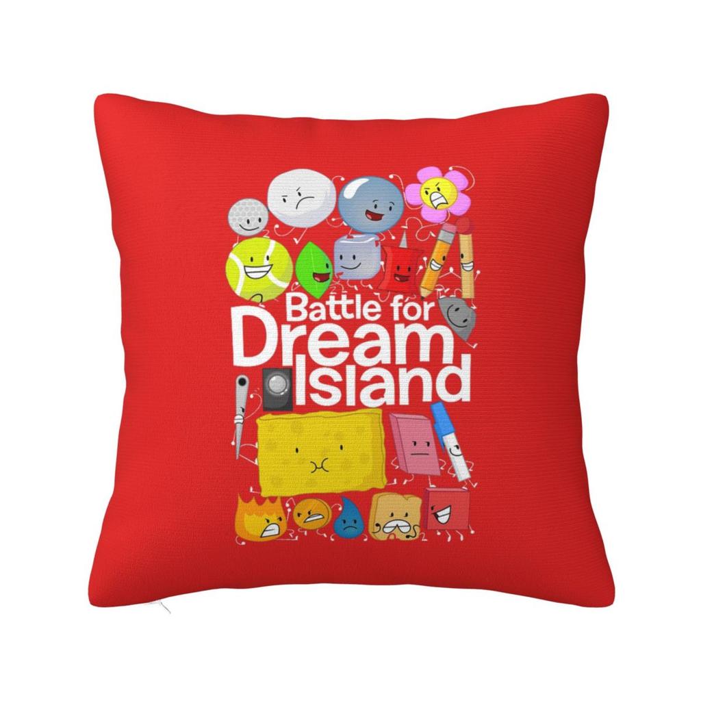 BFDI Poster Square Pillowcase Cushion Cover Pillow Case Throw Pillow Cover for Home Sofa Living Room