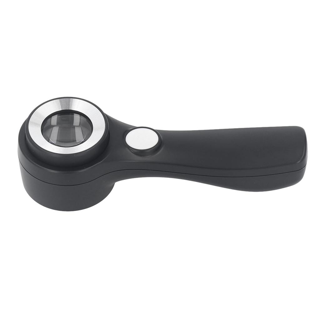 Magnifying Glass Handheld 60X Illuminated Magnifier USB Rechargeable LED Magnifying Glass for