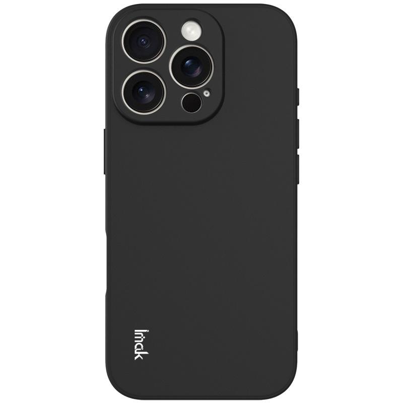 For iPhone 16 Pro TPU Case Soft Phone Cover Straight Edge