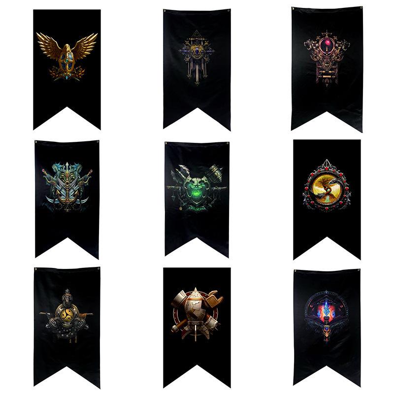 Hero Dark Flag KTV Theme Decoration for Living Room
