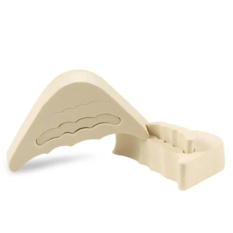 

Мягкие полустельки-вкладыши для пальцев ног, многоразовые наполнители из губки для пальцев ног для обуви, регулируемые подушечки для поддержки слишком больших ног, унисекс вкладыши для обуви зелёный