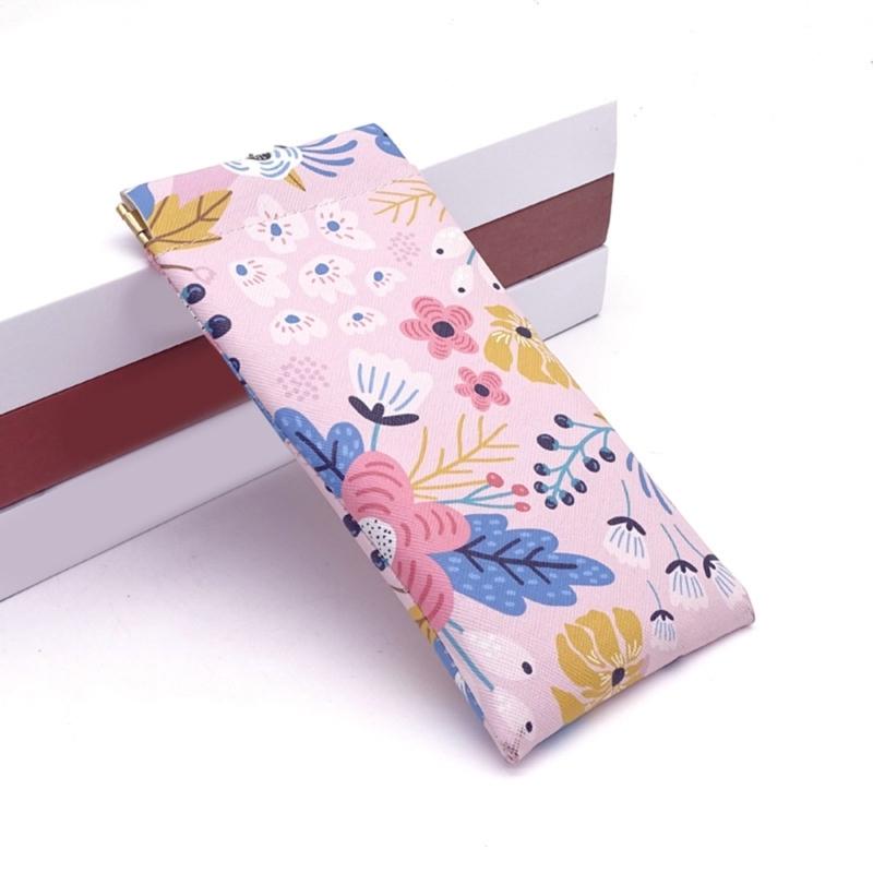 Automatic Closing PU Eyeglasses Case With Fashion Pattern For Secure Glasses Storage And Travel Convenience