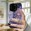 Phone Case: 2D flat, fits iPhone 18, 17, 16, 15, 14, 13, 12Pro protective case, with a sweet-cool style, perfect holiday gift for Christmas and Hallow