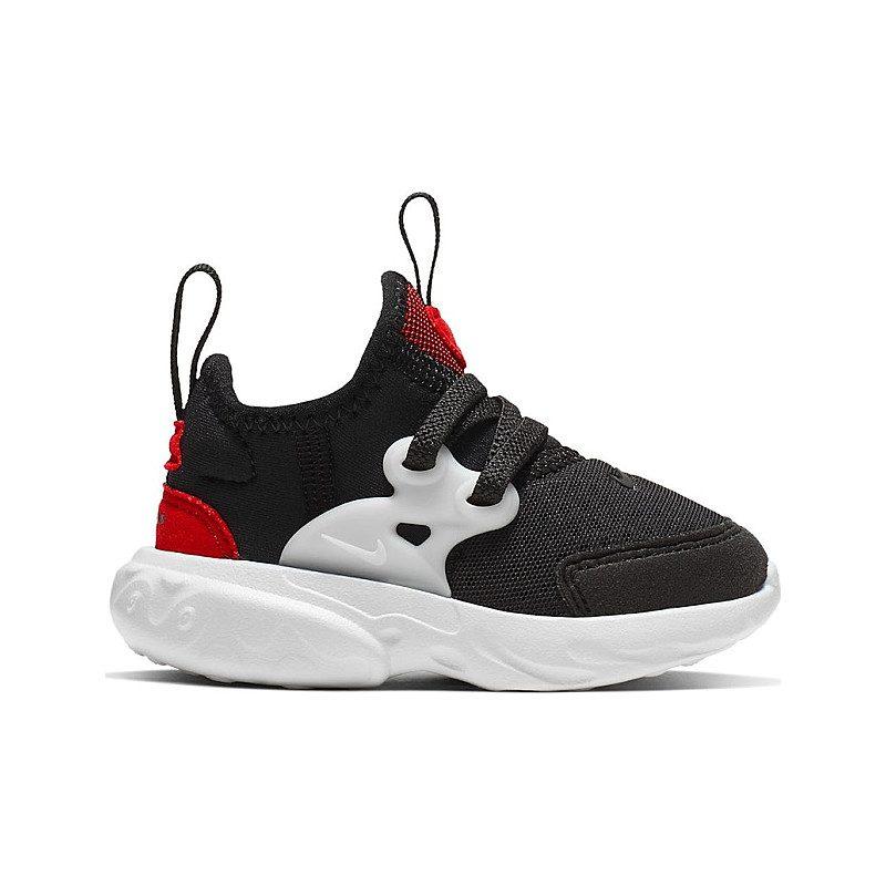 Nike RT PRESTO Soft And Comfortable Abrasion Resistant Low top Toddler Shoes Black Infant And Toddler BQ4004-003