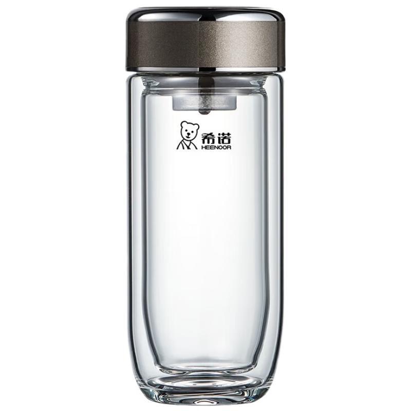 Xinuo XN-1917 Double-Layer Antibacterial Glass Mug