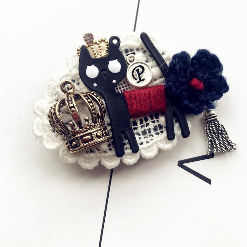 

Модные броши в корейском стиле, винтажные с жемчугом и бантом, для женщин, изысканные значки с кристаллами и кисточками, лацканные булавки, элегантные ретро-украшения в подарок