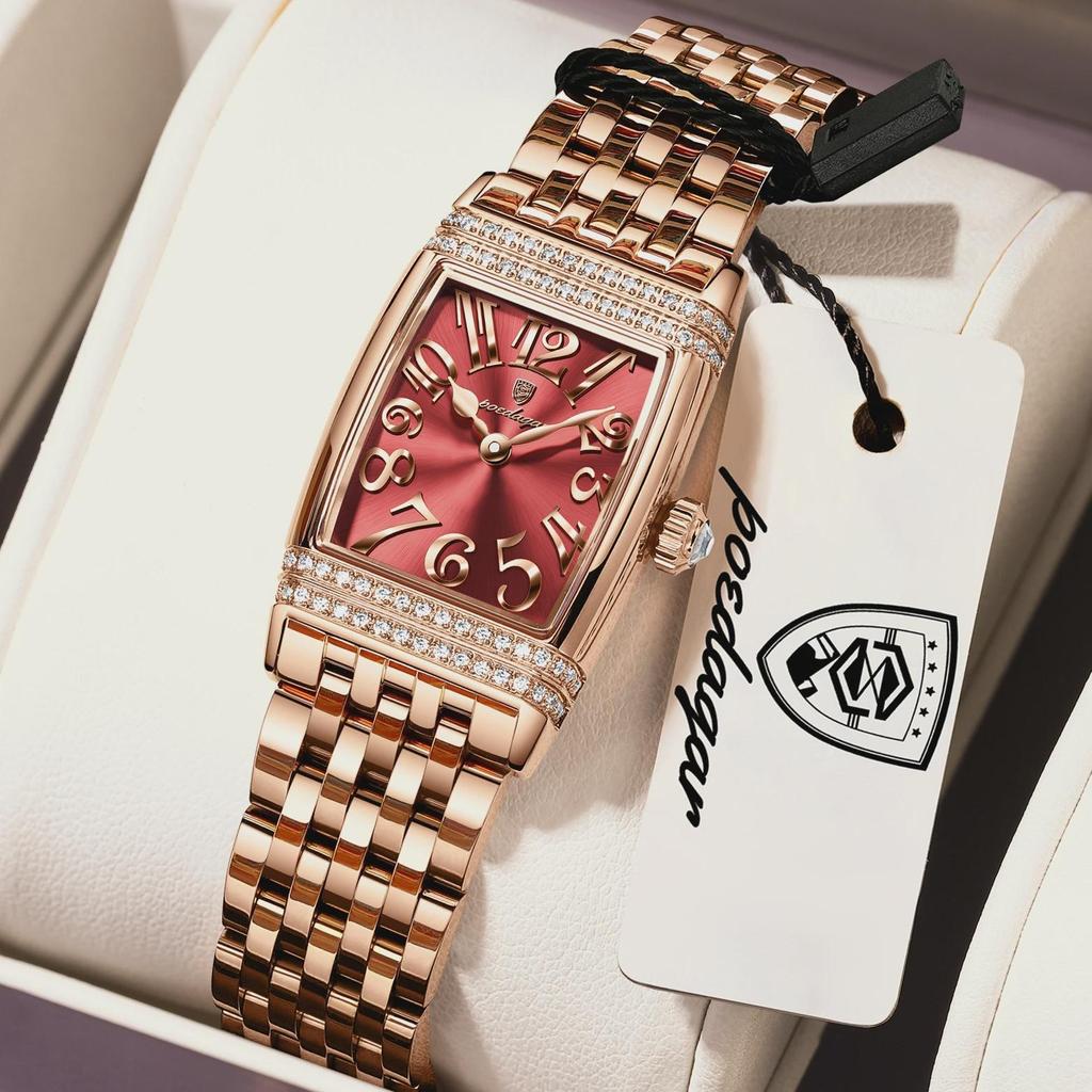 Luxury Original Woman Watch Waterproof Stainless Steel Fashion Ladies Watch Elegant High Quality Quartz Women's Watches