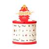 With Handle Christmas Eve Packaging Box Portable Xmas Candy Box  Christmas Eve