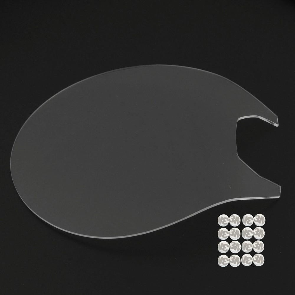 Grey And Functional Transparent Headlight Protection Lens For Cb1000r Honda