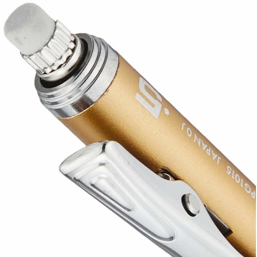 Pentel Drafting Mechanical Pencil Graph Gear 1000 0.5mm Limited Color PG1015 Gold