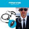 2Pin Earpiece PTT Walkie Talkie Headset EAr Hook for Two Way Radio