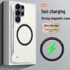 Samsung S26 Ultra Magnetic Thin Borderless Protective Phone Case - Skin-Feel Edge Cover.