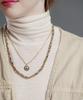 Bonbeau Bold Chain Smile Necklace