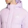 adidas Down Jackets Unisex Powder Plum Purple Hooded Moderate KS6485