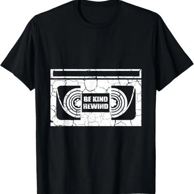 Be Kind Rewind Music Lover T-Shirt