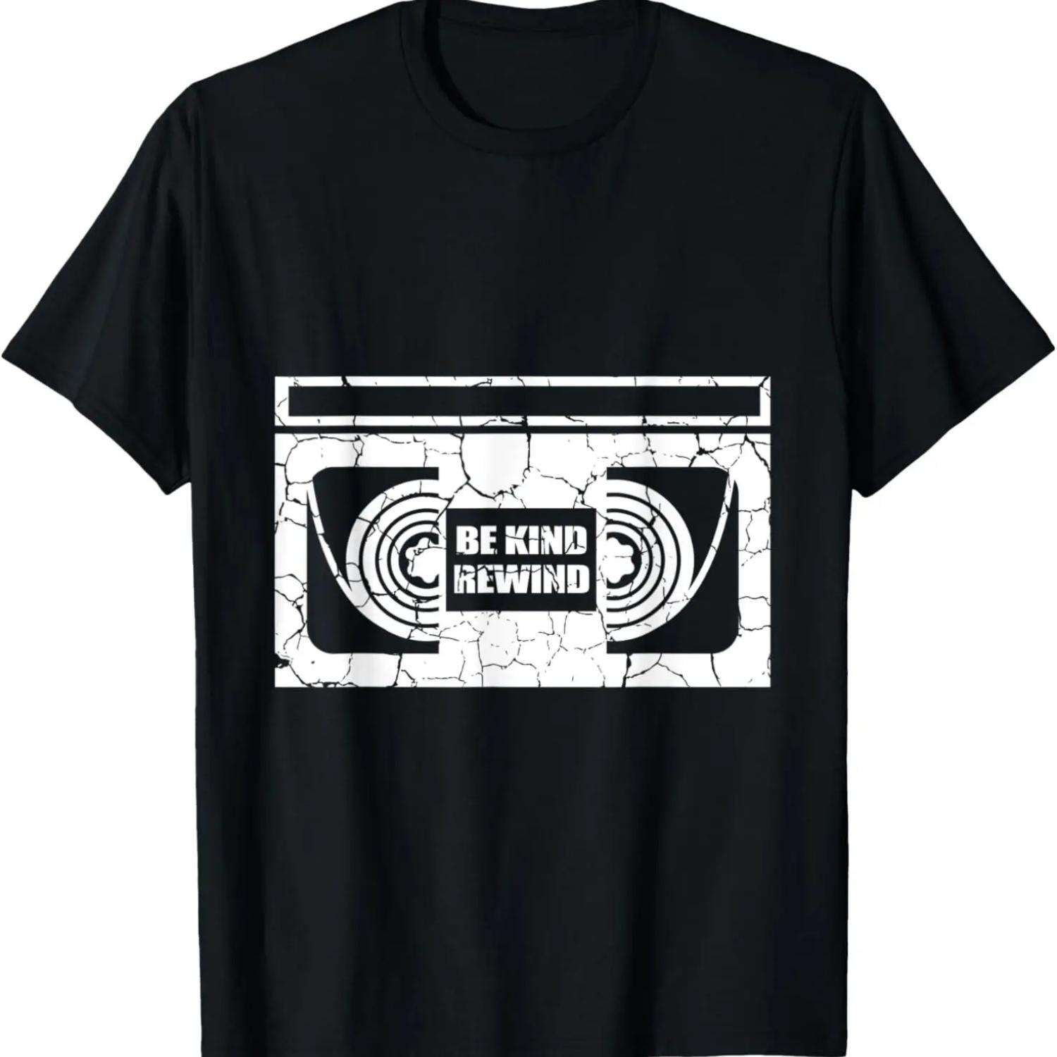Be Kind Rewind Music Lover T-Shirt S