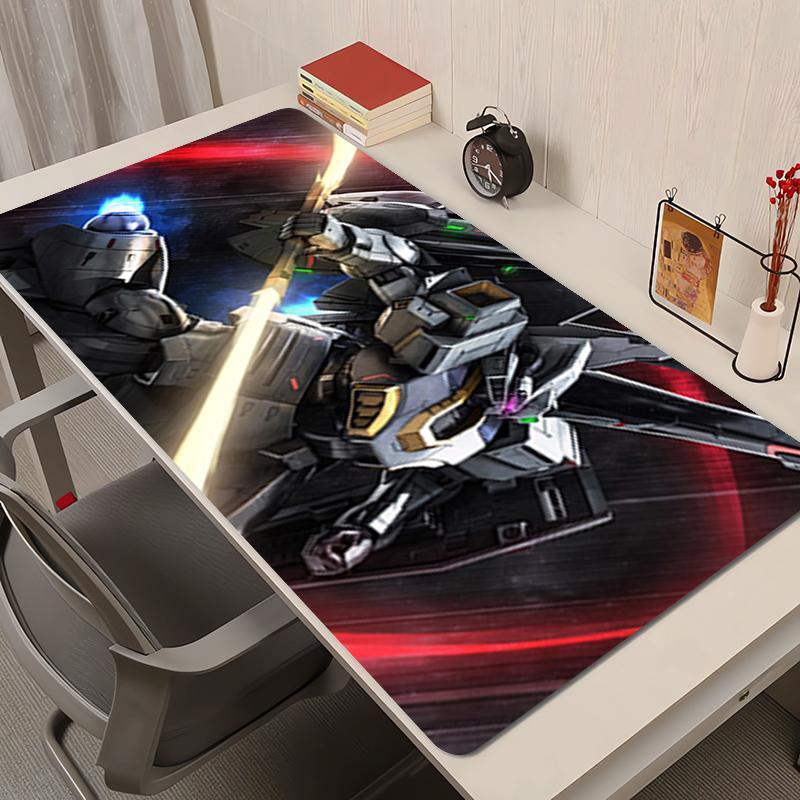 Mouse Pad Office PC Accessories Extended Pad Anime Desk Mat Antislip Rubber HD Mousepad Mechanical Warrior Gundam Gaming Mats