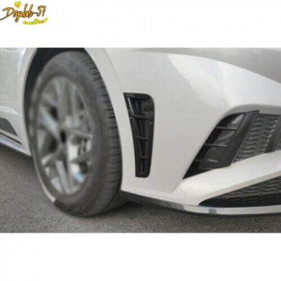 2*For Hyundai Sonata - Carbon Fiber Air Flow Vent Side Fender Cover Trim