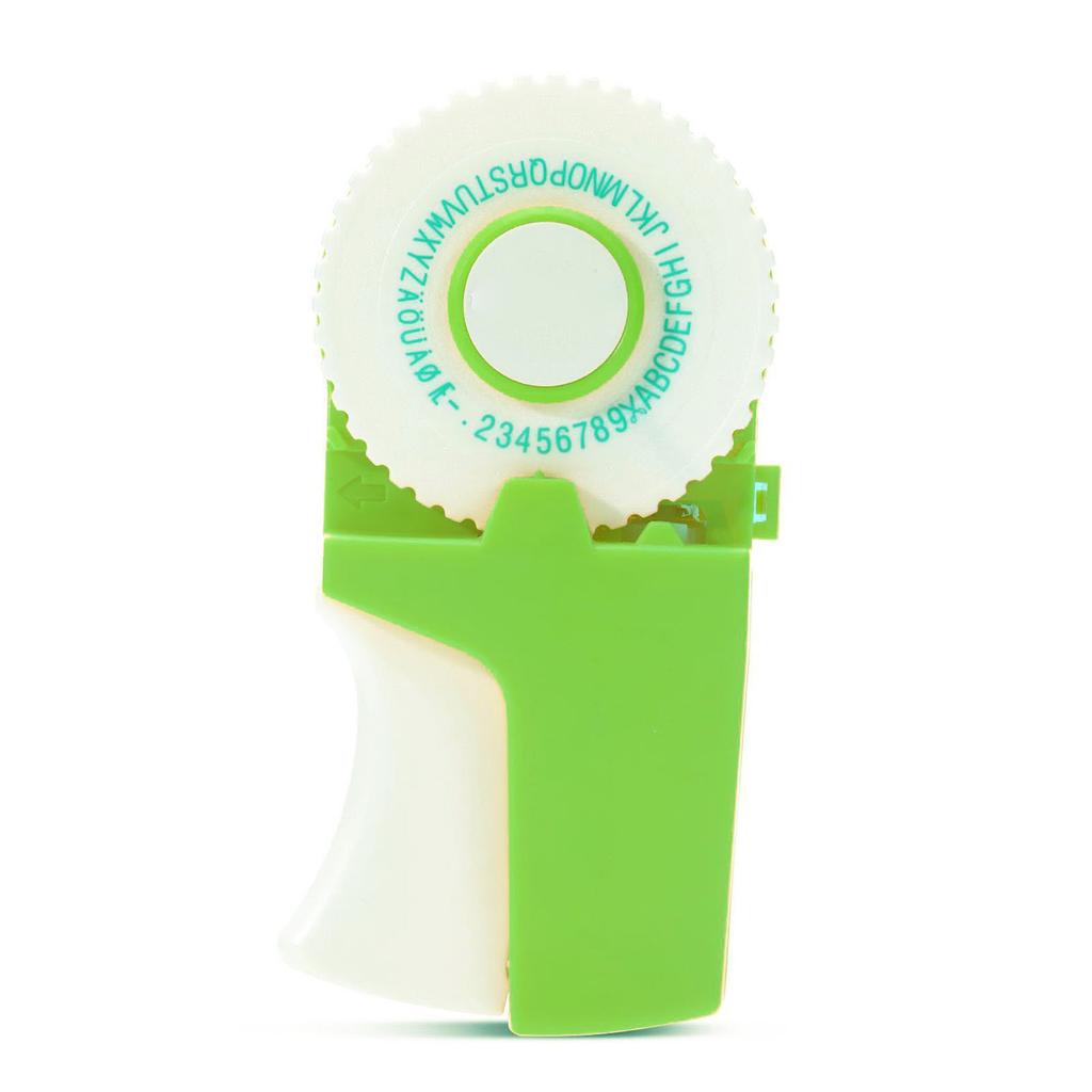 Manual 3D Embossing Label Maker DIY Mini Typewriter Machine with 7 Label Tape Rolls   9mm*300cm Handheld Labeler for