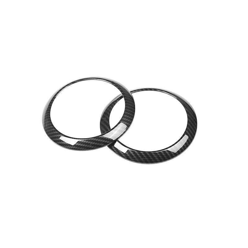 For Benz E-Class W213 2016-2021 Carbon Fiber Front Side Vent Overlay Cover Trim