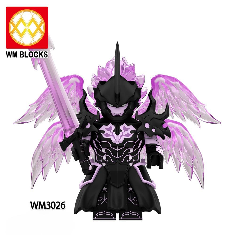 WM6220 Anime Action Figures Parts Bricks Weapons Accessories Blocks Toys