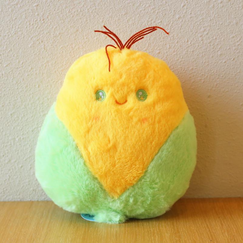 Fruit & Vegetable Plush Toy Set: Watermelon, Pineapple, Banana, Peach, Strawberry, Mango Cloth Dolls