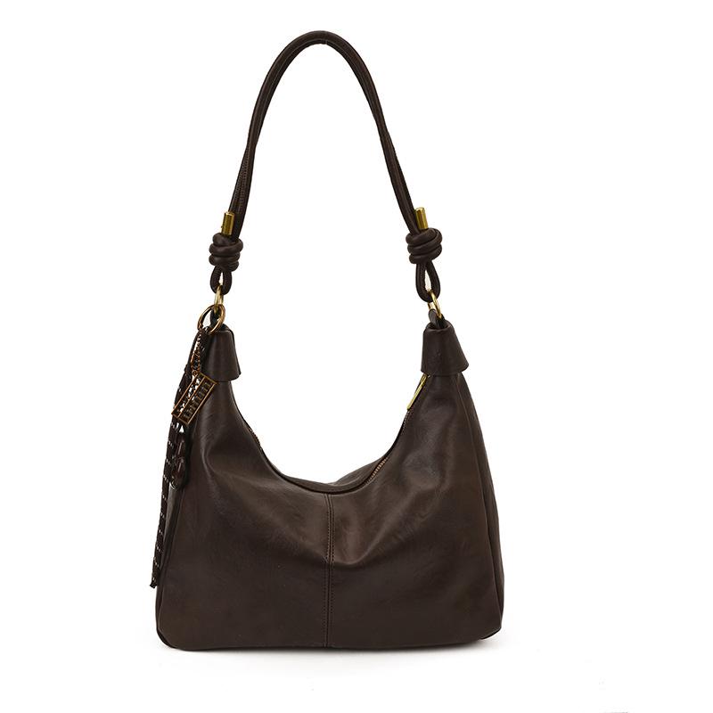 Women's Retro Crossbody Tote Bag (2025) – Large Capacity, Commuter, Single-Shoulder Design