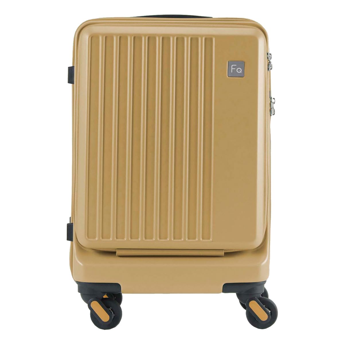 

Suitcase Front Open 48cm 32L Mustard [Frequenter] Carry-on 1-254 [93]