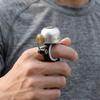 Silicone Lining Wearable Running Bell Wearable Brass Bicycle Bell Portable Bicycle Bell