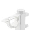 2x Curtain Rod Brackets Supports Multifunction Easy Installation Universal Curtain Hangers for Bathroom Wardrobes Bookcases
