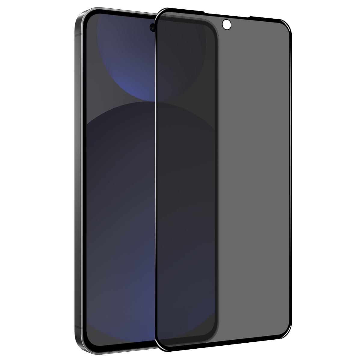 

NORTHJO A++ For Samsung Galaxy S25 Privacy Screen Protector Support Fingerprint Unlock High Aluminium-Silicon Glass 0.3mm Film Type A