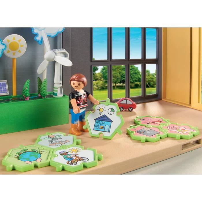 Playmobil 71331 classe éducative sur l'écologie, city life, l'école, 52 pièces, dès 4 ans
