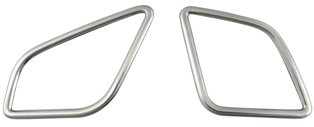 BRIGHTZ Crown Sport AZSH36W AZSH37W Stainless Steel Defroster Ring, 2-Piece, Satin Silver [AC-COV-012] AZSH 36 AZSH 37 Crown Sport