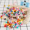 Kovict 9MM 40-80Pcs Round Silicone Bead 9MM Food Grade For Jewelry Making DIY Bracelet Pacifier Chain Accessories