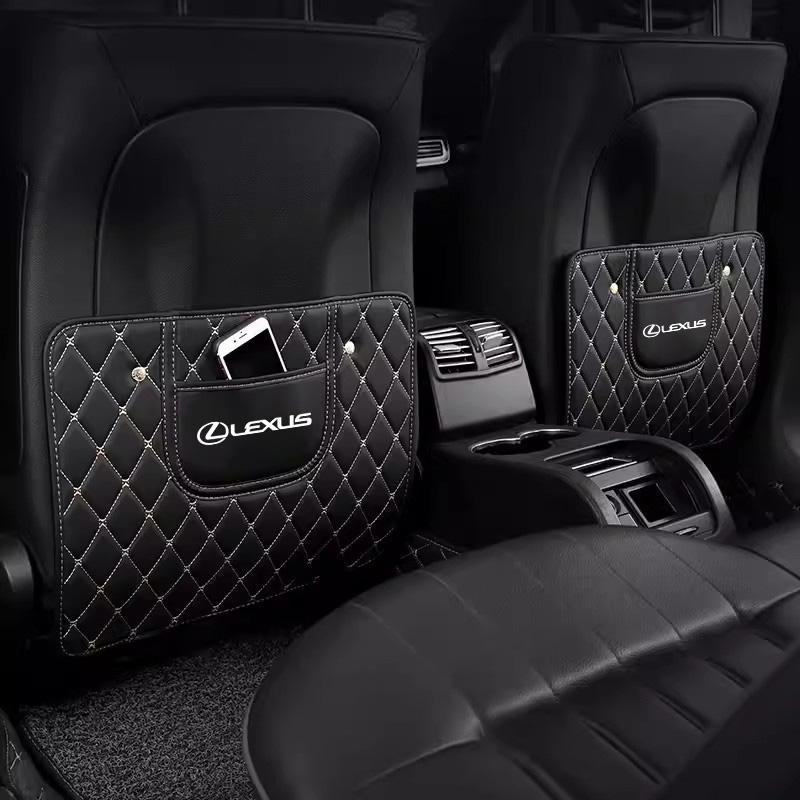 Car Seat Back Protector Cover Anti-Kick Mat For Lexus F-SPORT ES RX NX LS UX LM LX GX LC RZ IS CT GS RC HS SC TX LBX IS300 RX350