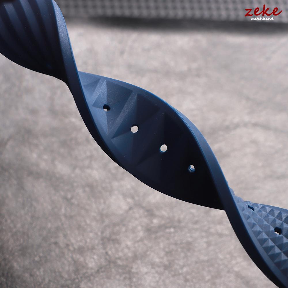 Pulseira Premium de Borracha Waffle Substituição Universal 20mm 22mm Pulseira de Relógio de Silicone Macio Pulseira de Mergulho Esportiva Masculina para Seiko SKX007