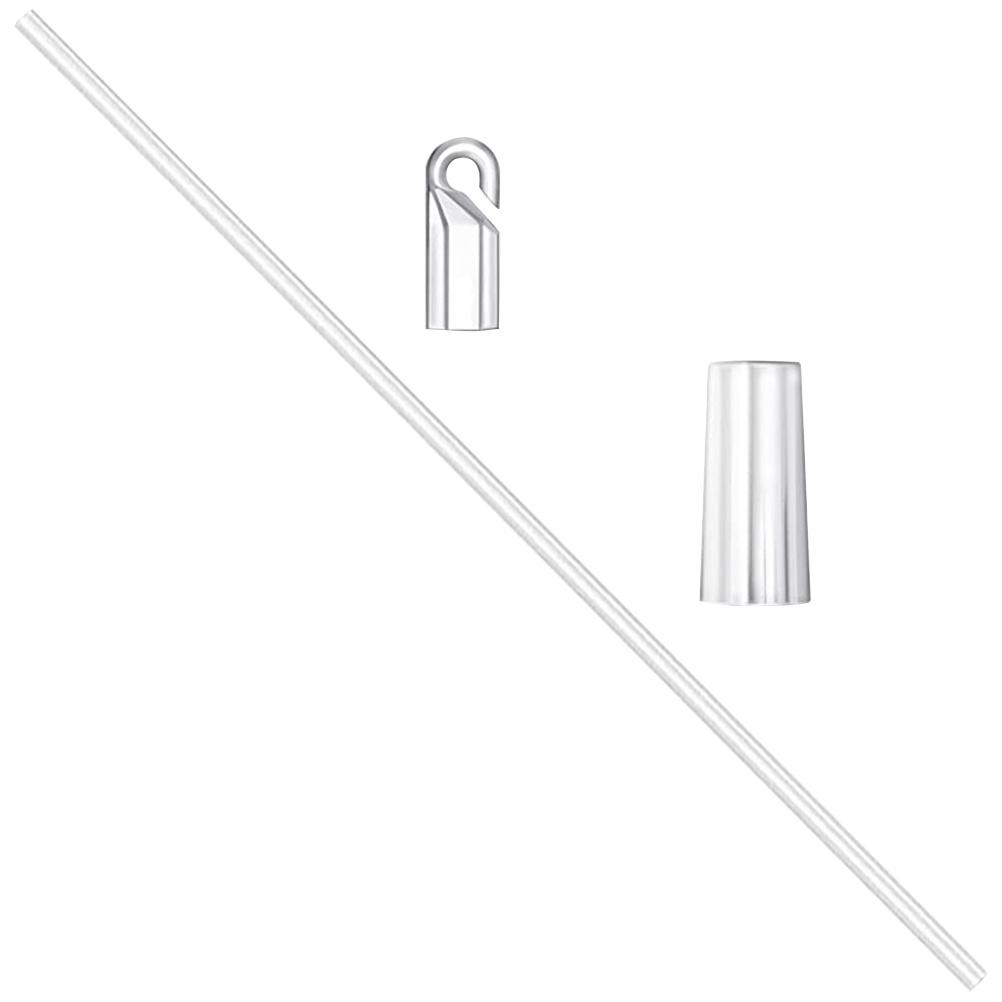 Window Blind Replacement Wand Tilt Rod Transparent Hook Vertical Blinds Control Handle Stick Blinds Rod Blind Wand