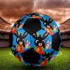 Bing Soccer Ball Colorful All Ages Machine Stitched PVC Competition Ready Durable High-Bounce.SIZE5