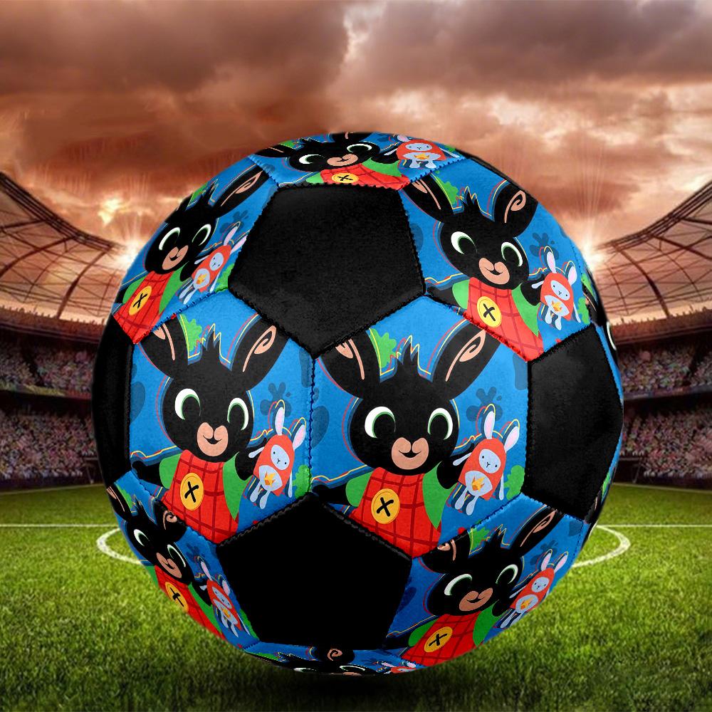 Bing Soccer Ball Colorful All Ages Machine Stitched PVC Competition Ready Durable High-Bounce.SIZE5
