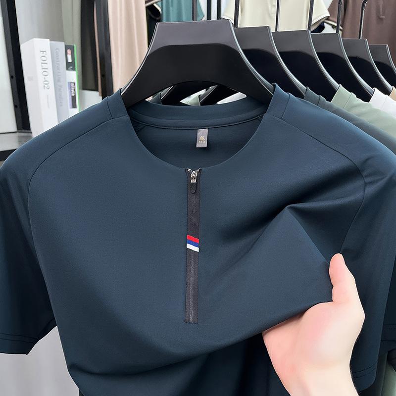 Summer Short Sleeve Trendy Casual Men s T-Shirt M