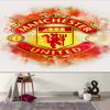 1pc Manchester United FC Logo Tapestry, Living Room, Bedroom, Office, Party Decor, Ideal Festive Gift