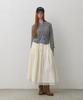 320 Showroom Chloé Lace Banding Midi Skirt Cream