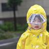 Kulings Kids' Full-Body Raincoat for Kindergarten - Unisex Outdoor Protection.