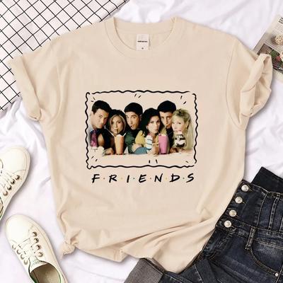Friends Classic Milkshake Scene T-Shirt, Unisex 90s Sitcom Nostalgic Streetwear Tee, 100% Cotton Casual Short Sleeve Top