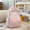 Schoolbag Junior High School High School Student Schoolbag Female Cute Bow Kitten Backpack College Style Cartoon Small Fresh Backpack