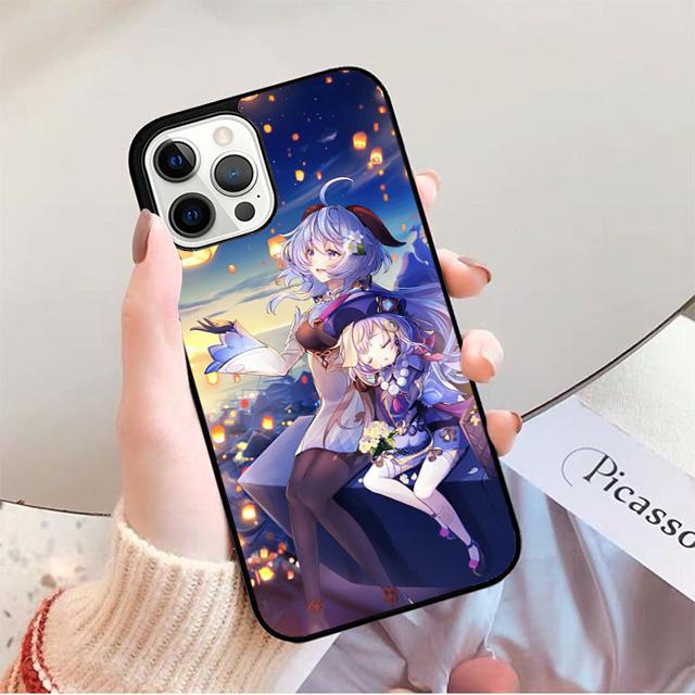 Genshin Impact Qiqi Phone Case For iPhone 17 Air 16 15 14 13 12 Pro Max Plus Max Cover Shell coque