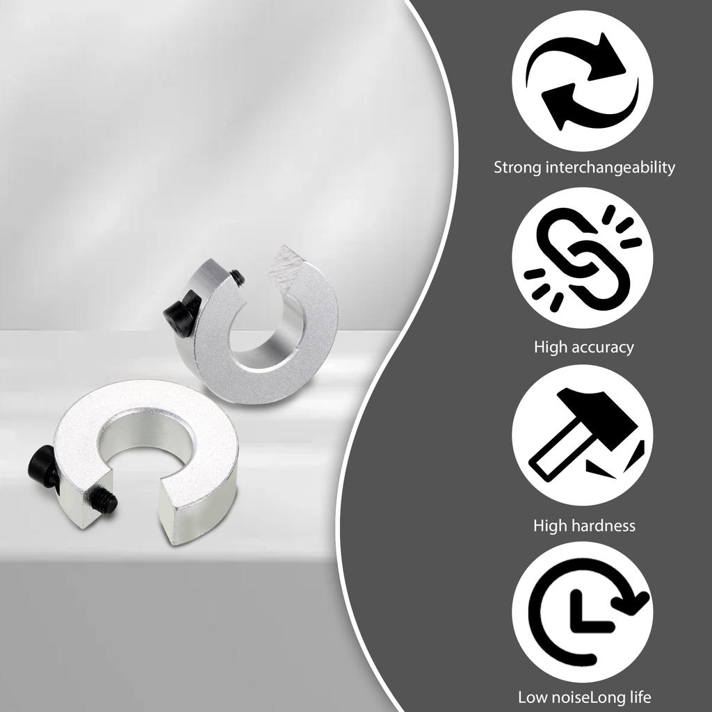4pack/lot Limit Fixing Ring Durable And Easy To With SBR16 SBR20 SBR25 Linear Rail Wide Application